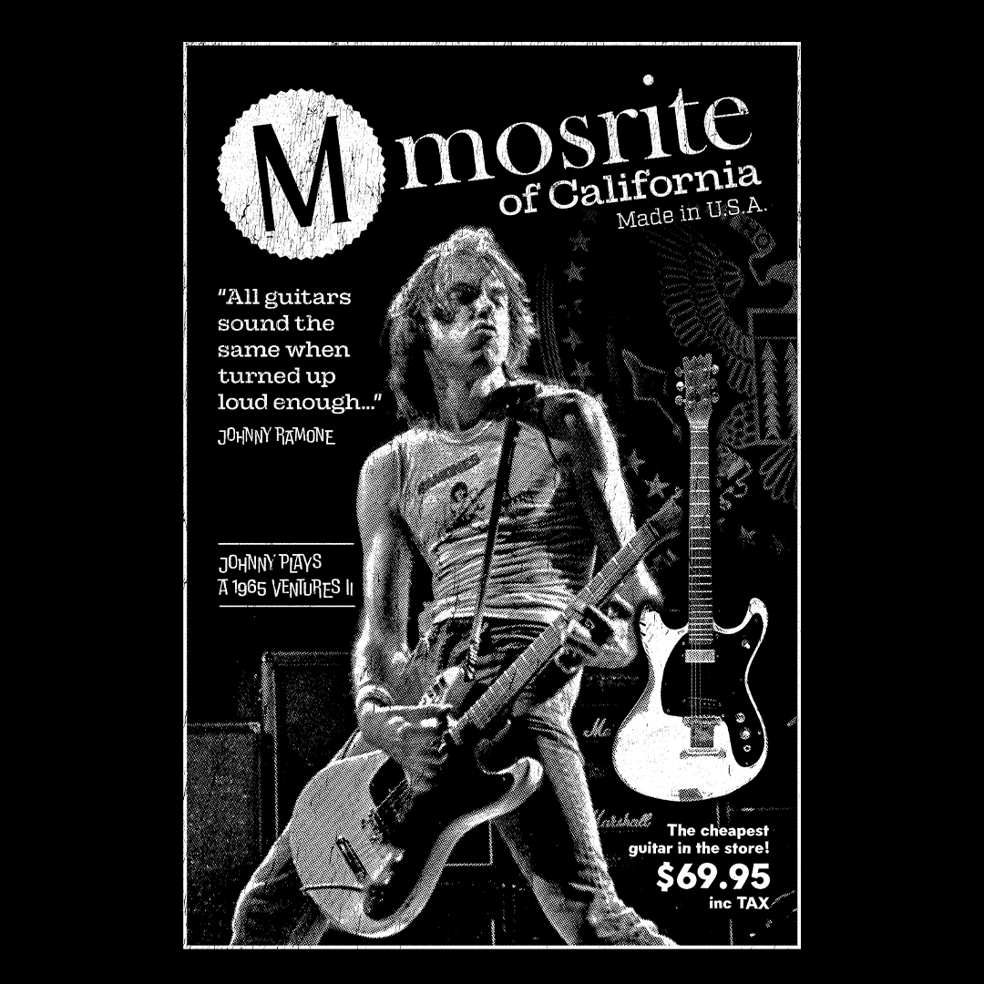 Johnny Ramone Mosrite Guitars